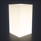 Светодиодное кашпо Vertical S, 31 × 70 × 31 см, IP65, 220 В, свечение белое - Фото 1