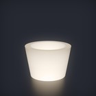 Светодиодное кашпо Cone mini, 79 × 52.5 × 79 см, IP65, 220 В, свечение белое - фото 4226127