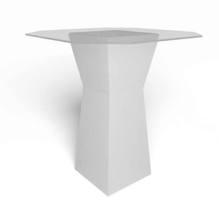 Светодиодный стол Prismo, 74 × 110 × 74 см, IP65, 220 В, свечение белое - фото 1886857942