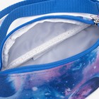 Сумка поясная на молнии, голубая - Фото 3