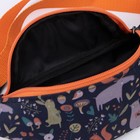 Сумка поясная на молнии, цвет чёрный - фото 804879112