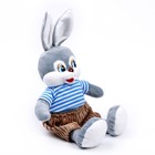 Мягкая игрушка «Кролик в шортиках», 16 см - фото 6620346