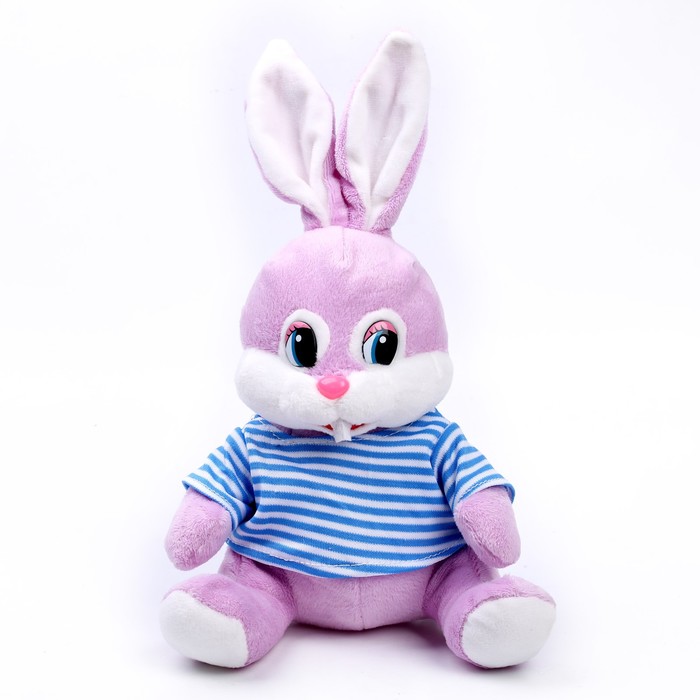 Мягкая игрушка «Кролик в футболке», 20 см