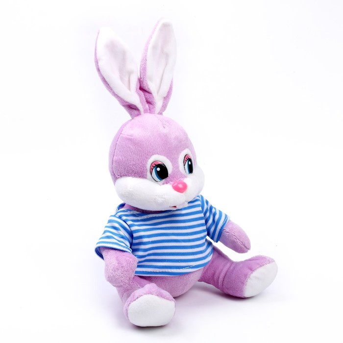 Мягкая игрушка «Кролик в футболке», 20 см - фото 1926437839