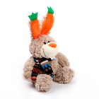 Мягкая игрушка «Кролик в шарфе», 17 см - фото 22473173