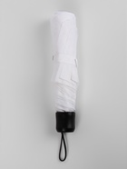 Зонт механический «Однотонный», 3 сложения, 8 спиц, R=48/55 см, d=96 см, белый - Фото 4