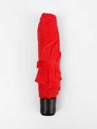 Зонт механический «Однотонный», 3 сложения, 8 спиц, R=48/55 см, d=96 см, красный - Фото 4