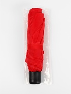 Зонт механический «Однотонный», 3 сложения, 8 спиц, R=48/55 см, d=96 см, красный - Фото 5