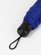 Зонт механический «Однотонный», 3 сложения, 8 спиц, R=48/55 см, d=96 см, синий - Фото 3