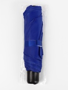 Зонт механический «Однотонный», 3 сложения, 8 спиц, R=48/55 см, d=96 см, синий - Фото 5