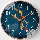 Часы настенные интерьерные «Рыбки», плавный ход, d=30 см, от батарейки 1хАА - Фото 1