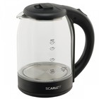 Чайник электрический Scarlett SC-EK27G90, стекло, 1.7 л, 1800 Вт, чёрный - фото 51356756 Чайник электрический Scarlett SC-EK27G90, стекло, 1.7 л, 1800 Вт, чёрный - фото 51356756