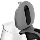 Чайник электрический Vitek VT-7042, стекло, 1.7 л, 2200 Вт, серо-чёрный - фото 51478054 Чайник электрический Vitek VT-7042, стекло, 1.7 л, 2200 Вт, серо-чёрный - фото 51478054