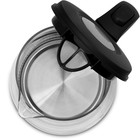 Чайник электрический Vitek VT-7077 MC, стекло, 1.7 л, 2200 Вт, чёрно-серебристый - фото 51335360 Чайник электрический Vitek VT-7077 MC, стекло, 1.7 л, 2200 Вт, чёрно-серебристый - фото 51335360