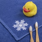 Подарочный Набор новогодних полотенец "Этель" «Мишутка НГ», 30х30 см-2 штуки, 100% хлопок - фото 33378774