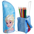 Пенал-тубус подставка, 85×210 мм, мягкий, «Холодное сердце» - Фото 4