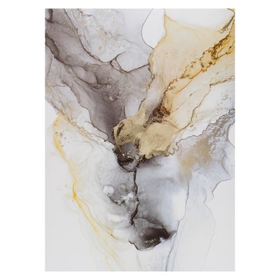 Картина - холст на подрамнике «Абстракция. Позолота», 50×70 см