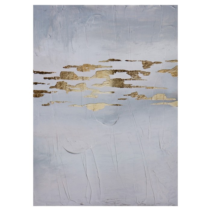 Картина - холст «Абстракция. Золото», на подрамнике, 50×70 см - Фото 1