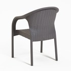 Кресло садовое "Феодосия" 64 х 58,5 х 84 см, серый - Фото 4
