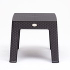 Кофейный столик "Феодосия" 44 х 44 х 41 см, темно-коричневый - Фото 2