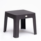 Кофейный столик "Феодосия" 44 х 44 х 41 см, темно-коричневый - Фото 3