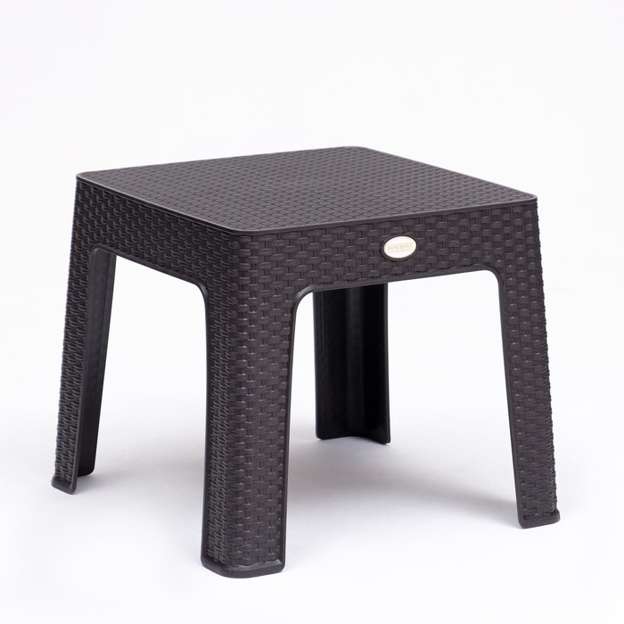 Кофейный столик "Феодосия" 44 х 44 х 41 см, темно-коричневый - фото 1889820389