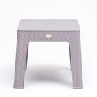 Кофейный столик "Феодосия" 44 х 44 х 41 см, серый - Фото 2
