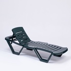 Шезлонг «Новый Свет», 187×63×43 см, зелёный - Фото 6