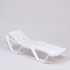 Шезлонг «Модерн» 187×63×43 см, белый - Фото 9