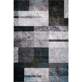 Ковёр прямоугольный London d828, размер 160x230 см, цвет gray-blue