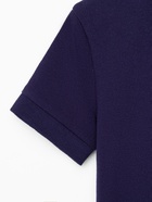 Футболка поло детская MINAKU: Basic line, тёмно-синяя, рост 122 см - Фото 14