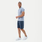 Футболка (поло) мужская MINAKU REGULAR FIT: цвет серый, р-р 44 7576592 - фото 9789720