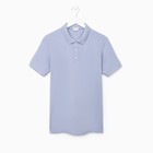 Футболка (поло) мужская MINAKU REGULAR FIT: цвет серый, р-р 44 7576592 - фото 9789724