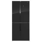 Холодильник MAUNFELD MFF181NFB, двухкамерный, класс А+, 497 л, Full No Frost, чёрный - Фото 1