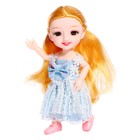 Кукла шарнирная «Есения» в платье, блондинка - фото 2489242