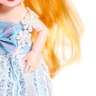 Кукла шарнирная «Есения» в платье, блондинка - фото 26856965