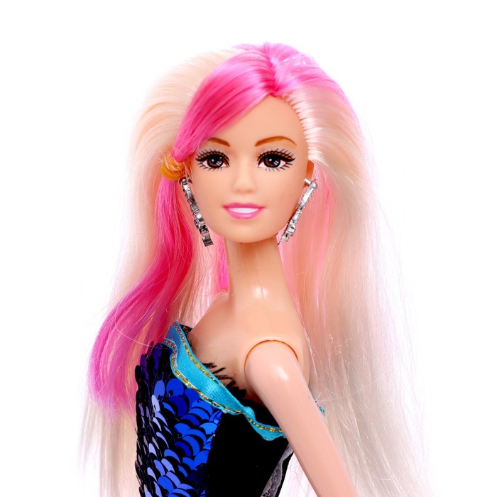 Кукла-модель «Ульяна» в платье, цвет синий 54692