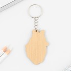 Брелок для ключей деревянный «Корги», 5×6 см - Фото 4