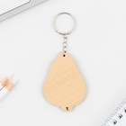 Брелок для ключей деревянный «Авокадо», 5 х 6 см - Фото 4