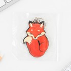 Брелок для ключей деревянный «Лиса», 5×6 см - Фото 5