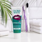 Зубная паста Global White, отбеливающая, экнзимное отбеливание, 100 г - Фото 2