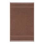 Полотенце махровое LoveLife Royal 50×90 см, 100% хлопок, 450 г/м², коричневое - Фото 1