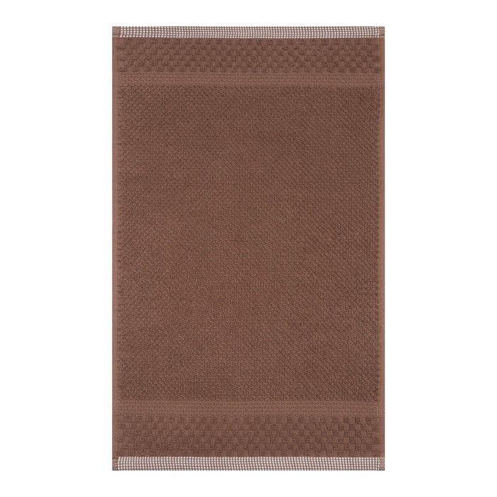 Полотенце махровое LoveLife Royal 70×140 см, 100% хлопок, 450 г/м², коричневое - Фото 1