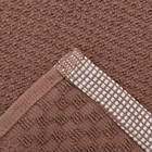 Полотенце махровое LoveLife Royal 70×140 см, 100% хлопок, 450 г/м², коричневое - Фото 5