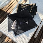Полотенце махровое для тренировок LoveLife Active 50×100 см, цвет чёрный, 100% хлопок, 360 г/м² - Фото 2