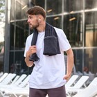 Полотенце махровое для тренировок LoveLife Active 50х100 см, цвет чёрный, 100% хлопок, 360 гр/м2 - Фото 3