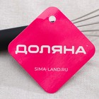 Венчик для взбивания Доляна Venus, 21×5 см, нержавеющая сталь, чёрный - Фото 4