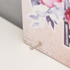 Ключница настенная «Ключ в цветах», панно, 10×15 см 7915825