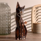 Сувенир дерево "Кошка с бабочкой на шейке"30 см 7997511 - фото 16533697
