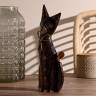 Сувенир дерево "Кошка с бабочкой на шейке"30 см 7997511 - фото 16533698